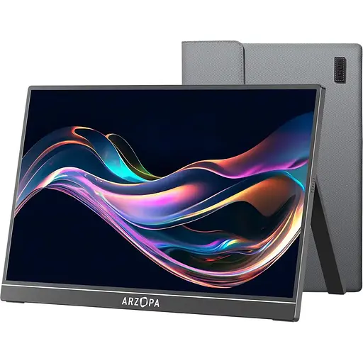 Портативний монітор Arzopa Z1FC + Case Black EU [101366]