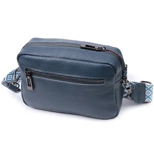 Кожаная женская сумка Vintage 21х15х7 см sum0026584 - фото 2