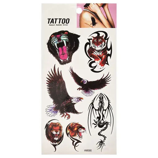 Животные и птицы Tattoo 1020-HM595