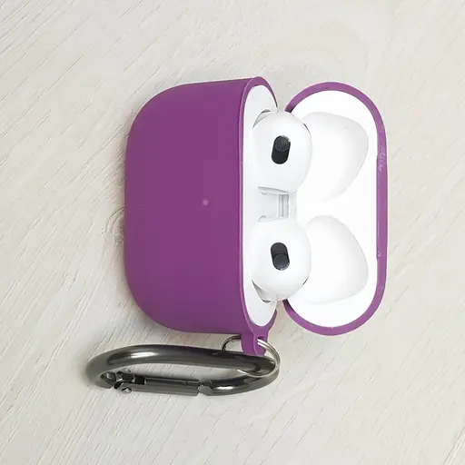 Чехол для Airpods 3 силикон с микрофиброй - фото 20