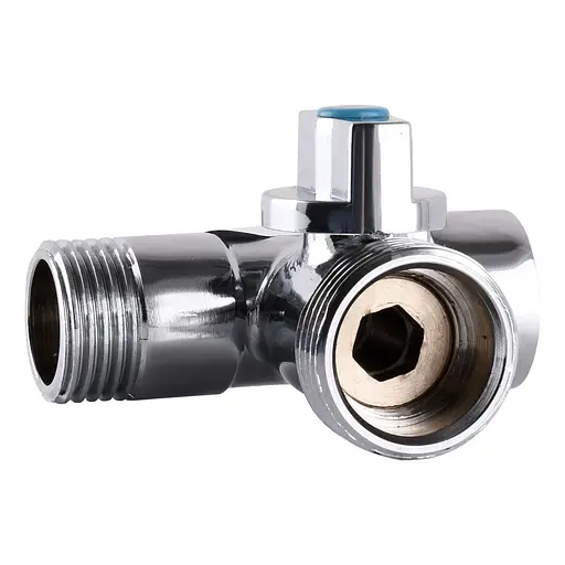 Кран кульовий для пральної машини Solomon 1/2″х3/4″х1/2″ A7053 000001105 - фото 3