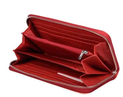 Кожаный женский кошелек (ST45-2) ST Leather 20х10х2.5 см acs0015553 - фото 2