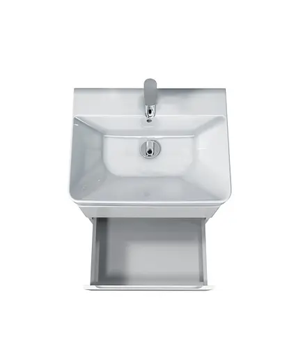 Тумба Мойдодир Unik 60-A Білий з умивальником Vivace 60 Білий - фото 6