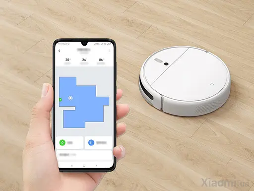 Робот-пилосос Xiaomi Mijia Sweeping Vacuum Cleaner 1C - фото 4
