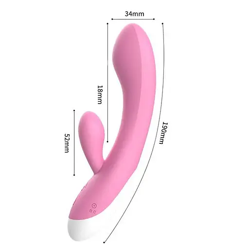 Вибратор кролик Mr. Rabbit 12 режимов розовый - фото 3