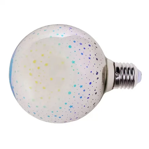 Лампа Brille світлодіодна LED 3D 3W E27 COG G95, 220 В