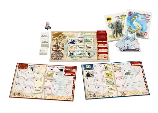 Настольная игра Feelindigo По следам Дарвина (In the Footsteps of Darwin) (укр.) (FI24062) - фото 4