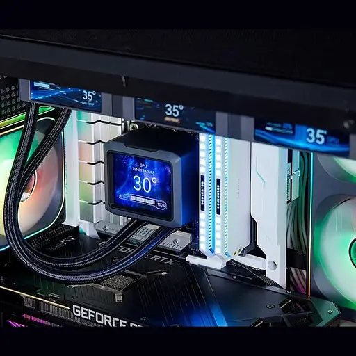 Вентилятор JONSBO ZC-360W 3in1 White - фото 10