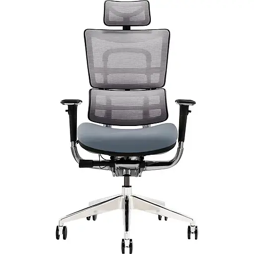 Офисное кресло GT Racer X-801 (W-20, B-40), светло-серое (X-801 Bright Gray (W-20 B-40)) - фото 2