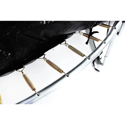 Батут Sky Jump SJ 12ft (374см) синій із зовнішньою сіткою - фото 5