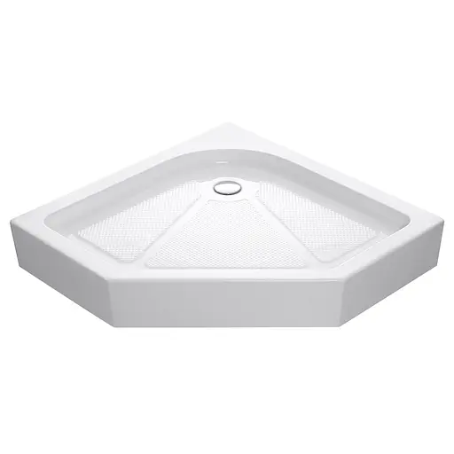 Душевая кабина Eger Iris 90x90 на низком поддоне 599 -142, Хром - фото 2