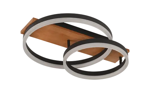 Світлодіодна люстра MTD137 Дерево - фото 4