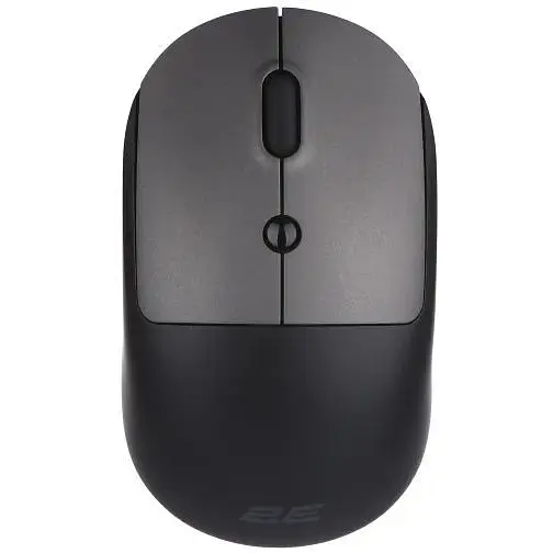 Мышка 2E MF218 Silent Wireless/Bluetooth Black/Grey (2E-MF218WBG) - фото 1