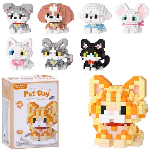 Конструктор Тварина, K211-5-6-8-20-1-2-4, (В асортименті) - фото 2