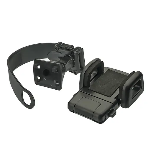 Вело-мото держатель 258 поворотный черный - фото 5