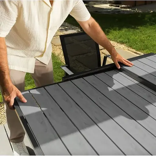 Стол Di Volio Comlo раздвижной серый - фото 4