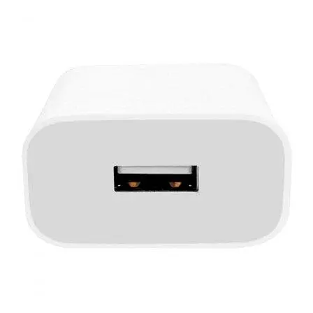 Зарядний блок Xiaomi 1 USB 5 V 2 A адаптер мережевий білий - фото 2