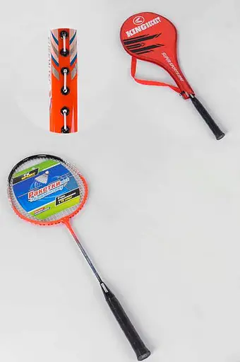 Набір для бадмінтону TK Sport, 1 ракетка в чохлі (В асортименті) - фото 2