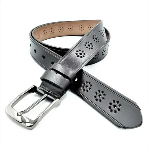 Ремінь шкіряний Le-Mon жіночий 110-115х3,3 см acs0023768 - фото 1