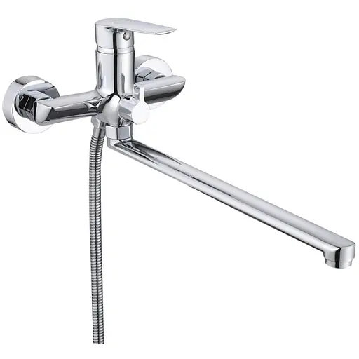 Смеситель для ванны Qtap Leo New QTLEO2601CRM45562 - фото 1