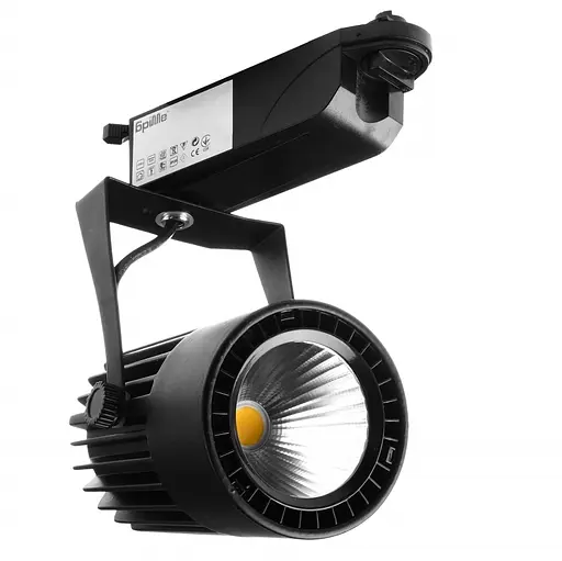 Светильник трековый поворотный LED 410/24W NW BK COB Brille 32-936 - фото 8
