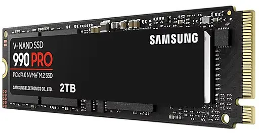 Накопитель SSD NVME - Samsung 990 PRO 2 TB (MZ-V9P2T0BW) - фото 3