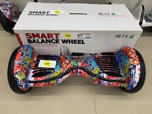 Гіроборд Smart Balance AllRoad 10.5" SUV Premium Hip-Hop Miami помаранчевий - фото 3
