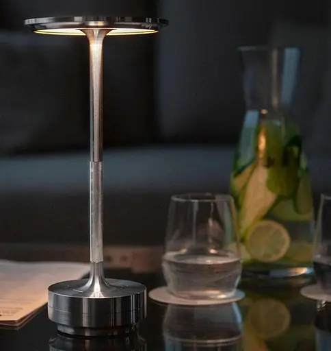 Настольная лампа с аккумулятором KLOODI DECO TA-5V CLA CCT BK - фото 4