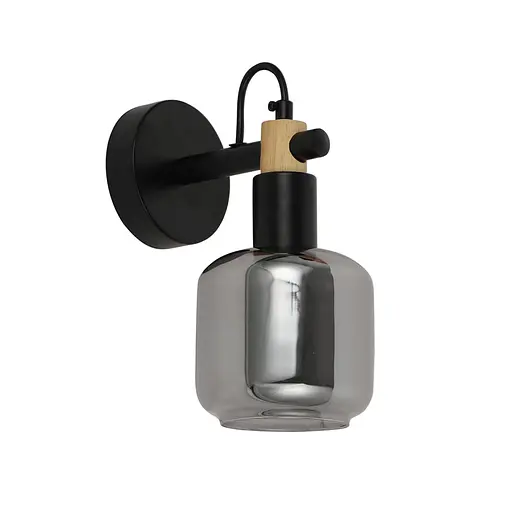 Бра Ardero BL1410-1 DENVER під лампу чорний - фото 2