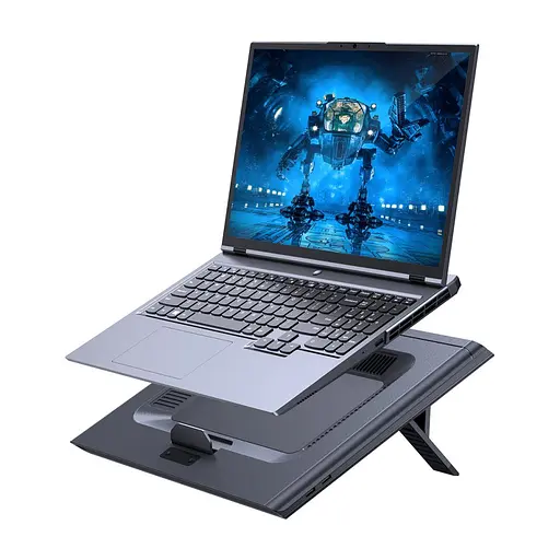 Подставка для ноутбука планшет Baseus ThermoCool Heat-Dissipating Laptop Stand серый LUWK000013 - фото 2