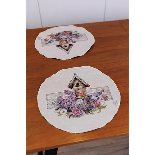 Салфетка Прованс Лавандовый сад Dх35 см (44186) - фото 2