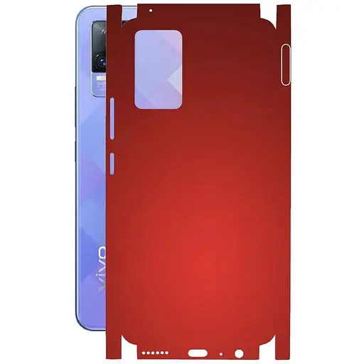 Захисна плівка StatusSKIN для Vivo Y73 Корпус Вініл червона матова