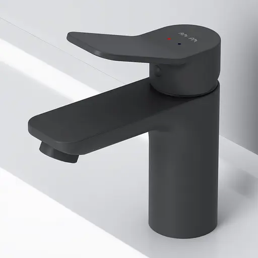 Змішувач для раковини AM.PM X-Joy чорний (F85A02122) - фото 4