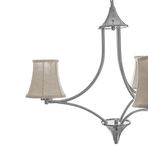 Люстра підвісна Brille прованс з абажуром E27 60W CH (BKL-649S/3) - фото 3