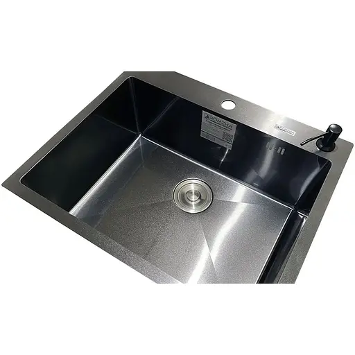 Кухонная мойка Romzha Arta U-550S Max BL - фото 5