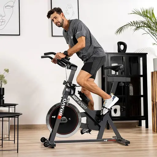 Спинбайк Hop-Sport HS-045IC Bravo черный - фото 4