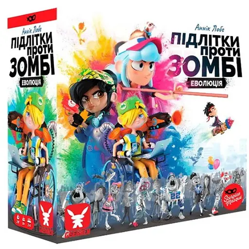 Настольная игра Geekach Games Подростки против зомби (Zombie Teenz Evolution) (укр.) (GKCH017ZTE) - фото 1