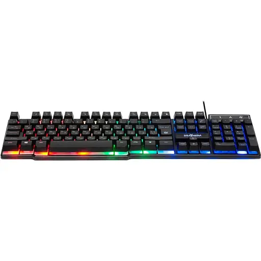 Клавіатура Defender Mayhem GK-360DL RGB USB UA Black (45362) - фото 4