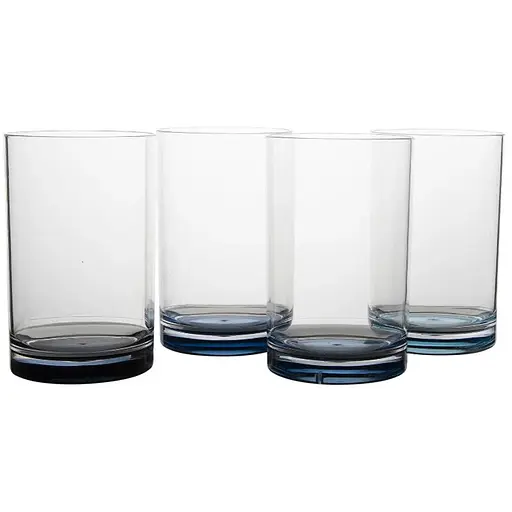 Набір склянок Gimex Water Glass Colour 4 Pieces 4 Person Sky (6910181) (DAS302011) - фото 1