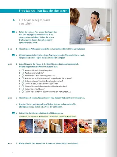 Menschen im Beruf. Medizin. Kursbuch mit MP3-CD - фото 5