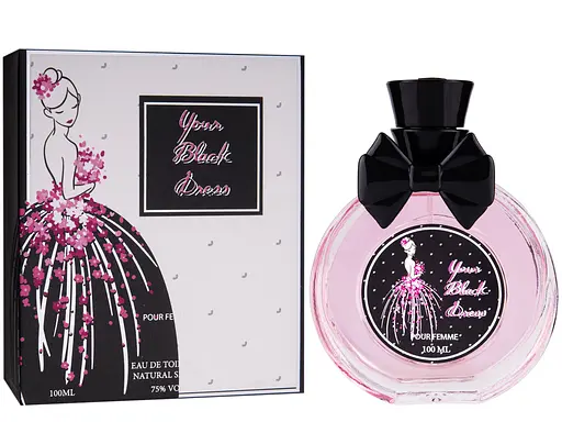 Туалетна вода для жінок Lotus Valley Your Black Dress 100мл (MM32127) - фото 2