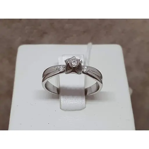 Золоте кільце Гаразд з діамантами. Артикул 3022734 16 - фото 4