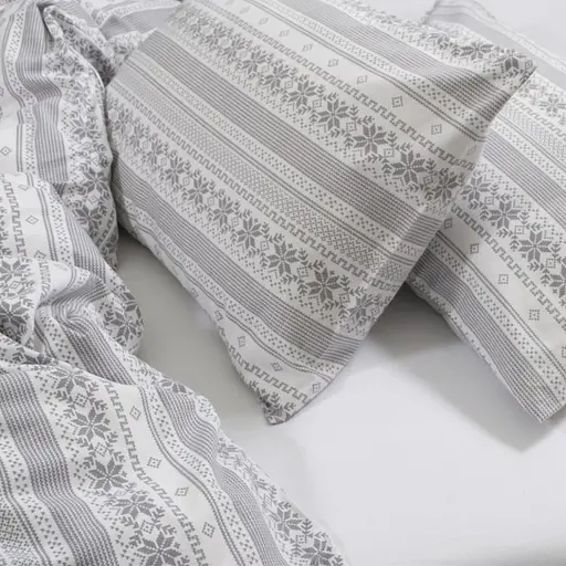 Постельное белье Lotus Home Фланель - Ida евро (svt-2000022349178) - фото 5