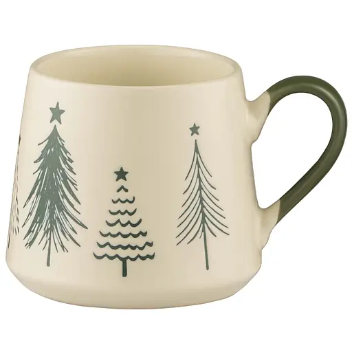 Чашка Ardesto Christmas New Year's кераміка 420 мл кремова (AR3086) - фото 3