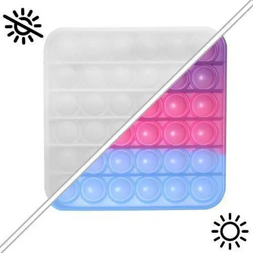 Сенсорна іграшка Pop it Антистрес хамелеон квадрат - фото 1