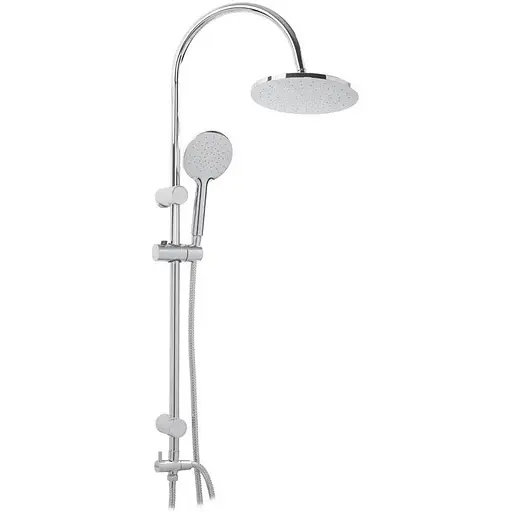 Душова система без змішувача Zerix DK-002 ZX3094, Хром - фото 1