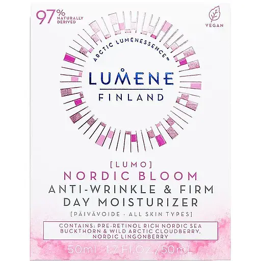 Крем для лица Lumene Lumo Nordic Bloom Anti-wrinkle & Firm Day Moisturizer дневной против морщин для эластичности кожи 50 мл - фото 2