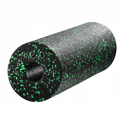 Массажный ролик 4FIZJO EPP PRO+ 45 x 14.5 см (валик, роллер) гладкий 4FJ0088 Black/Green (P-5907739310590) - фото 1