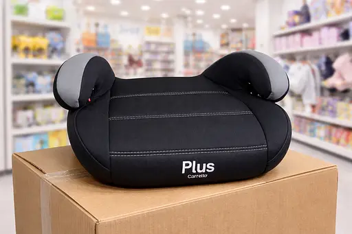 Автокрісло-бустер CARRELLO Plus CRL-16007 Storm Grey+направляючий ремінь 75см - фото 2