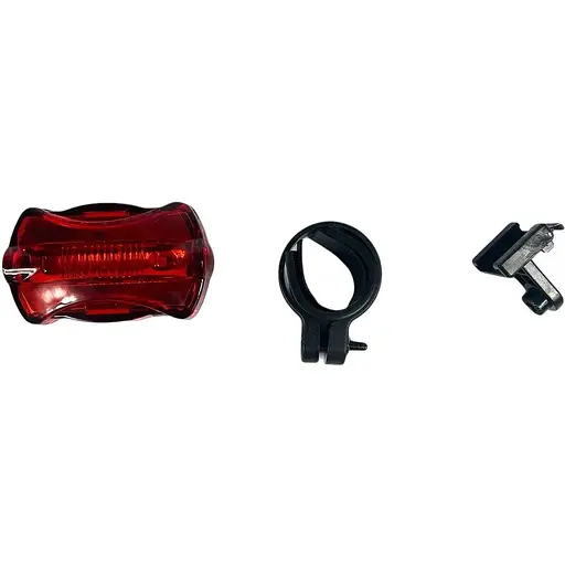 Фонарик мигалка светодиодный Good Bike Hero 5 LED 7 режимов красный свет (94316-IS) - фото 6